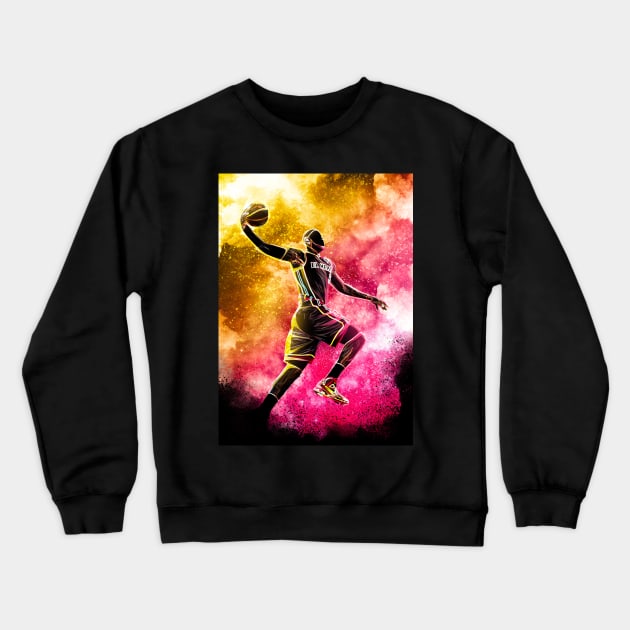 Soul of LeBron James King Crewneck Sweatshirt by San Creative